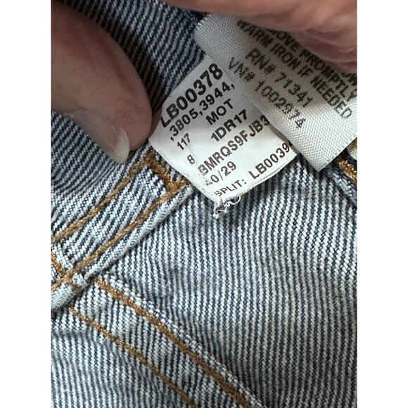 Classic Fit Men's L.L.Bean Jeans Sz. 40x29 Straight Leg Medium Wash Blue Denim - Picture 8 of 15